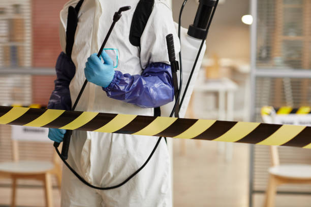 Professional Biohazard technician working in Burbank, SD